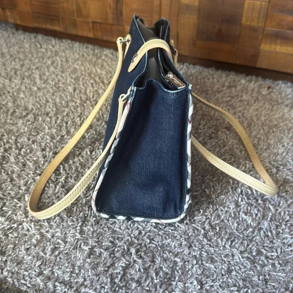 Burberry Blue Label Denim Bag, Excellent Used Condition. - Picture 2 of 6